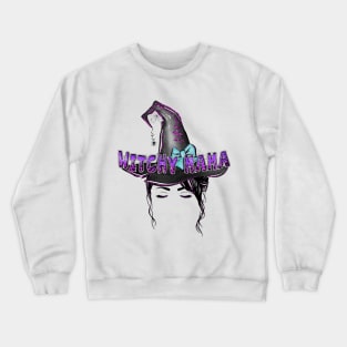 Witchy mama with style, witchy woman Crewneck Sweatshirt